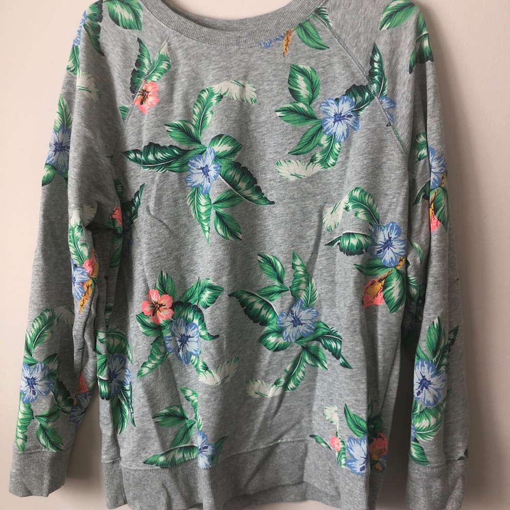 $5 SALE Floral Tropical Top Old Navy